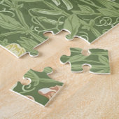 William Morris Sweet Pea Floral Design Legpuzzel (Zijkant)
