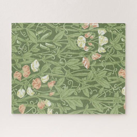 William Morris Sweet Pea Floral Design Legpuzzel (Horizontaal)
