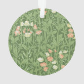 William Morris Sweet Pea Floral Design Ornament (achterkant)
