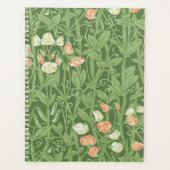 William Morris Sweet Pea Floral Design Planner (Voorkant)