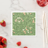 William Morris Sweet Pea Floral Design Servet (Insitu)