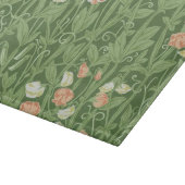 William Morris Sweet Pea Floral Design Snijplank (Hoek)