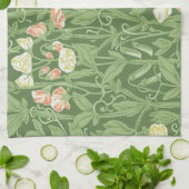 William Morris Sweet Pea Floral Design Theedoek (Gevouwen)