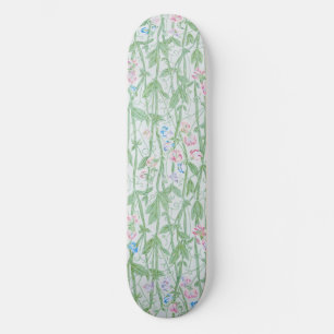 William Morris Sweet Pea Floral Pattern Classic Persoonlijk Skateboard