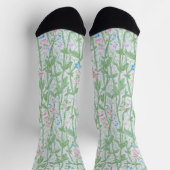 William Morris Sweet Pea Floral Pattern Classic Sokken (Top)