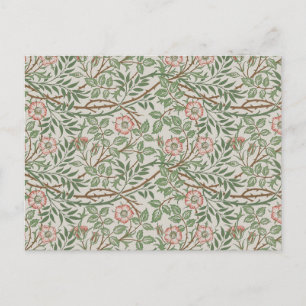 William Morris Sweetbriar Floral Art Nouveau Briefkaart