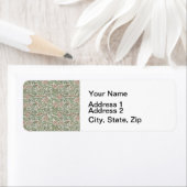 William Morris Sweetbriar Floral Art Nouveau Etiket (Insitu)