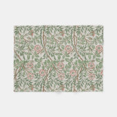 William Morris Sweetbriar Floral Art Nouveau Fleece Deken (Voorkant (Horizontaal))
