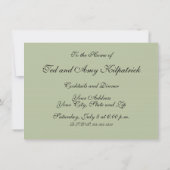 William Morris Sweetbriar Floral Art Nouveau Kaart (Achterkant)