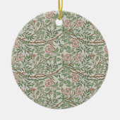 William Morris Sweetbriar Floral Art Nouveau Keramisch Ornament (Voorkant)