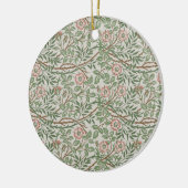 William Morris Sweetbriar Floral Art Nouveau Keramisch Ornament (Links)