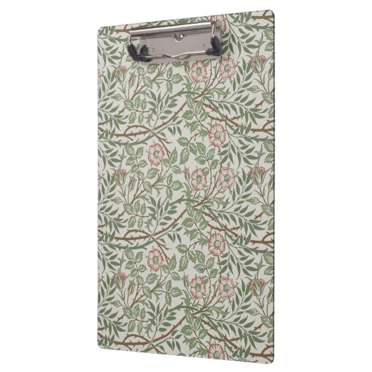 William Morris Sweetbriar Floral Art Nouveau Klembord (Links)