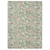 William Morris Sweetbriar Floral Art Nouveau Klembord (Achterkant)