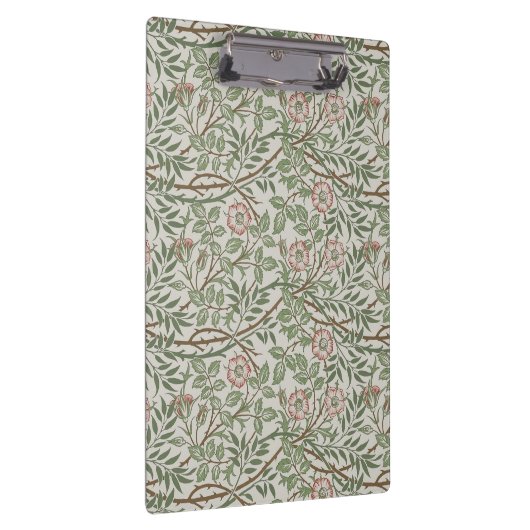 William Morris Sweetbriar Floral Art Nouveau Klembord (Rechts)