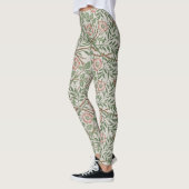 William Morris Sweetbriar Floral Art Nouveau Leggings (Links)
