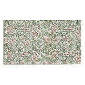 William Morris Sweetbriar Floral Art Nouveau Naambadge (Voorkant)