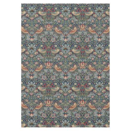 William Morris: Tafelkleed van aardbeiendief (Voorkant)