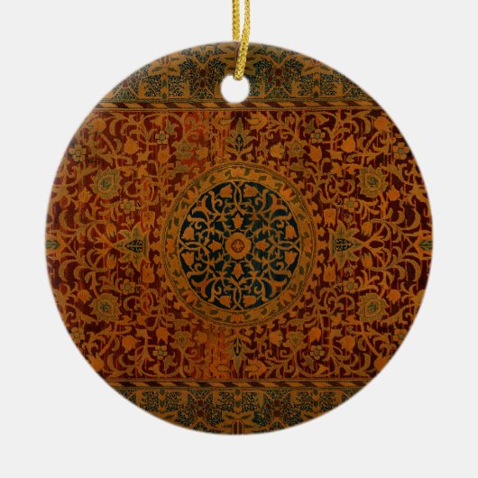 william morris tapestry tappet artwork keramisch ornament (Voorkant)