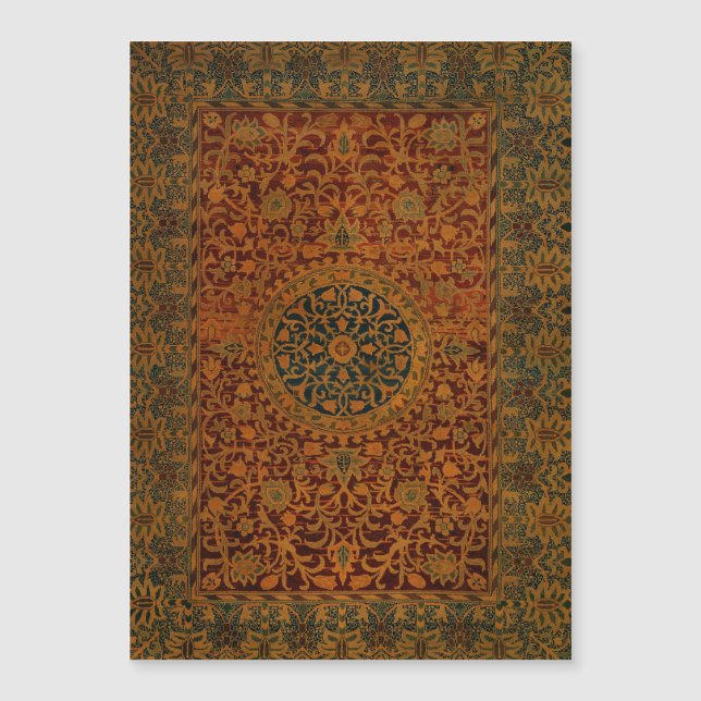 William Morris Tapijt Tapijt Tapijt Rug (Voorkant)