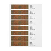 William Morris Tapijt Tapijt Tapijt Rug Adreslabel Wikkel (Vel)