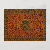 William Morris Tapijt Tapijt Tapijt Rug Briefkaart (Voorkant)