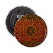 William Morris Tapijt Tapijt Tapijt Rug Button Flesopener (Voorkant)