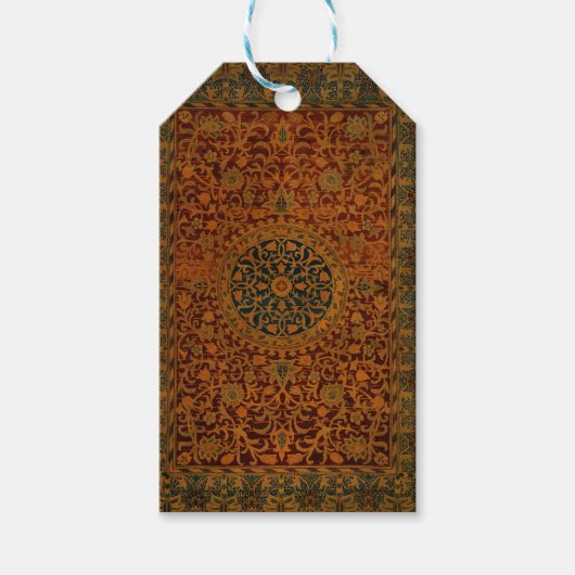 William Morris Tapijt Tapijt Tapijt Rug Cadeaulabel (Voorkant)