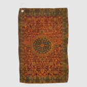 William Morris Tapijt Tapijt Tapijt Rug Golfhanddoek (Voorkant)