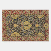 William Morris Tapijt Tapijt Tapijt Rug Inpakpapier Vel (Voorkant 2)