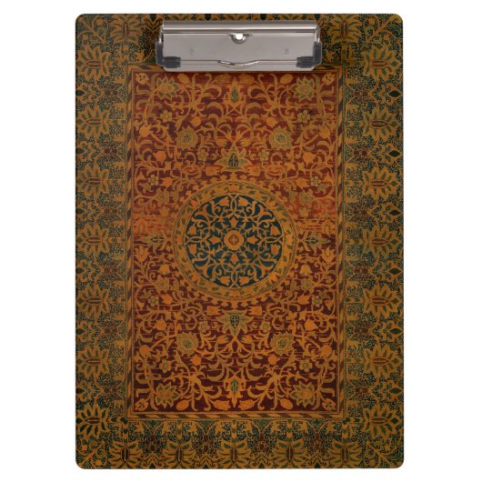 William Morris Tapijt Tapijt Tapijt Rug Klembord (Voorkant)
