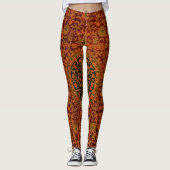 William Morris Tapijt Tapijt Tapijt Rug Leggings (Voorkant)