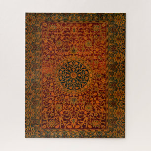 William Morris Tapijt Tapijt Tapijt Rug Legpuzzel