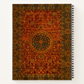 William Morris Tapijt Tapijt Tapijt Rug Notitieboek (Achterkant)