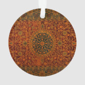 William Morris Tapijt Tapijt Tapijt Rug Ornament (achterkant)