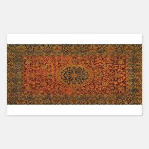 William Morris Tapijt Tapijt Tapijt Rug Rechthoekige Sticker