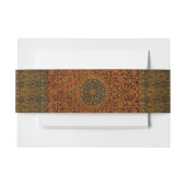 William Morris Tapijt Tapijt Tapijt Rug Uitnodigingen Wikkel (Voorkant Voorbeeld)