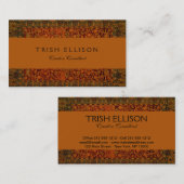 William Morris Tapijt Tapijt Tapijt Rug Visitekaartje (Voorkant / Achterkant)