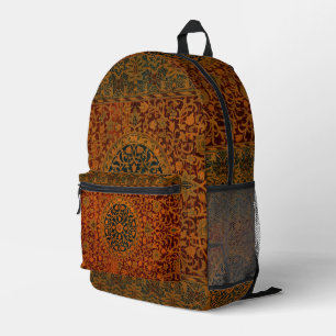 William Morris Tapijt Tapijt Vloerkleed Bedrukte Rugzak