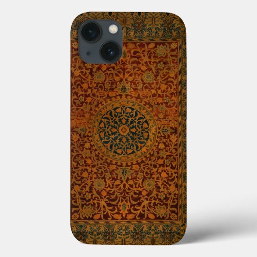 William Morris Tapijt Tapijt Vloerkleed Case-Mate iPhone Case (Achterkant)