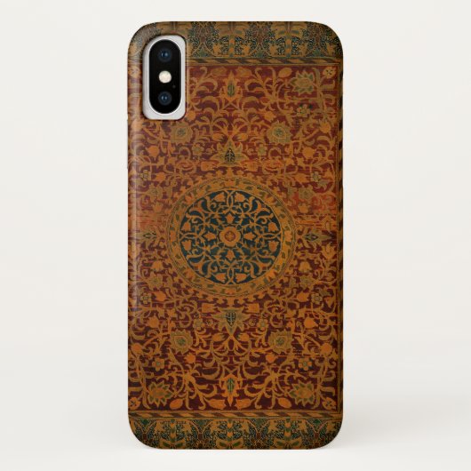 William Morris Tapijt Tapijt Vloerkleed Case-Mate iPhone Case (Achterkant)