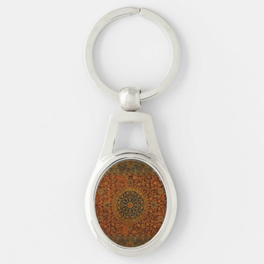 William Morris Tapijt Tapijt Vloerkleed Sleutelhanger (Voorkant)