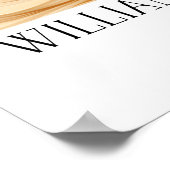 William Morris  Terracotta Sage Peonies Poster (Hoek)