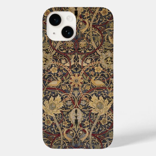 William Morris Textiel Patroon Bullerwood Case-Mate iPhone Case (Achterkant)