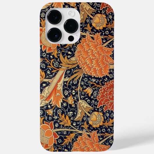 William Morris Textiel Patroon Cray Case-Mate iPhone Case (Achterkant)