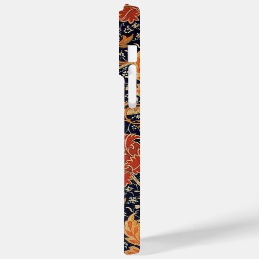 William Morris Textiel Patroon Cray Case-Mate iPhone Case (Achterkant / Links)