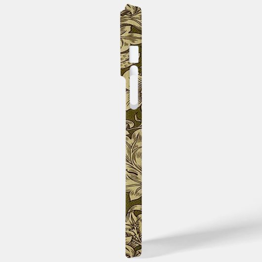 William Morris Textiel Patroon Fritillary Case-Mate iPhone Case (Achterkant / Links)