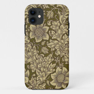 William Morris Textiel Patroon Iphone Case