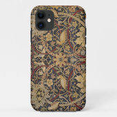 William Morris Textiel Patroon Iphone Case (Achterkant)