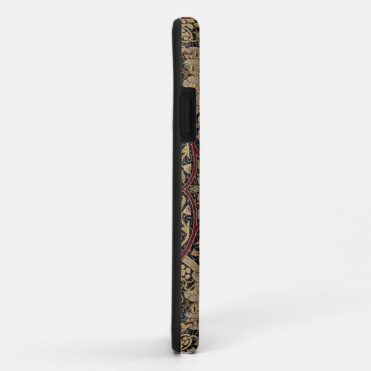 William Morris Textiel Patroon Iphone Case (Achterkant/rechts)