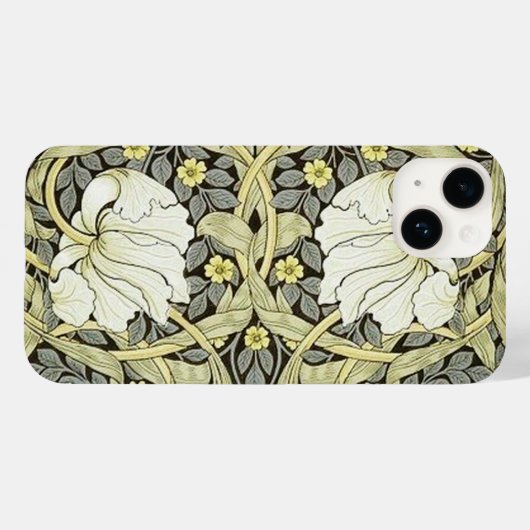 William Morris Textile Pattern Pimpernel Case-Mate iPhone Case (Achterkant (horizontaal))